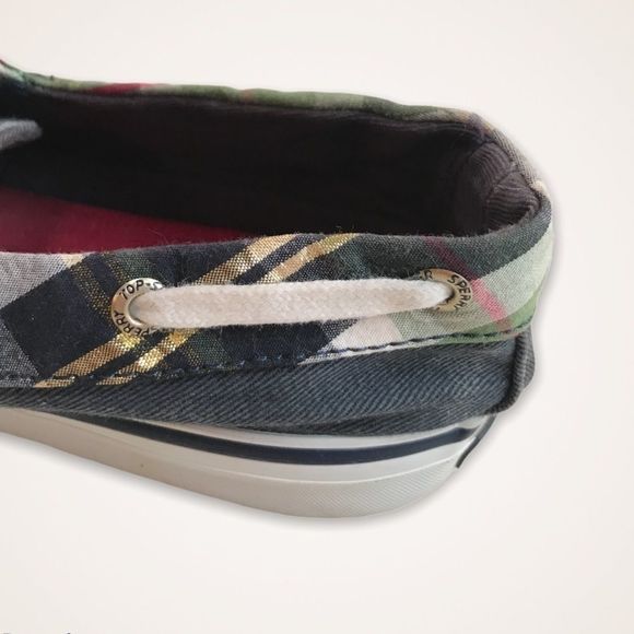 SPERRY Top-Sider Plaid And Denim Loafer - Picture 4 of 7